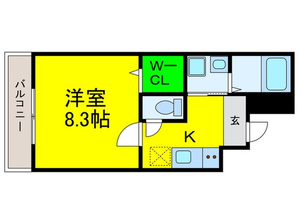 フジパレス堺石津川サウスの物件間取画像